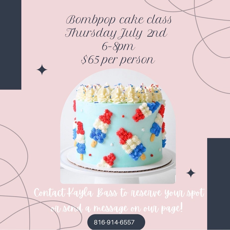 Bombpop cake class event photo
