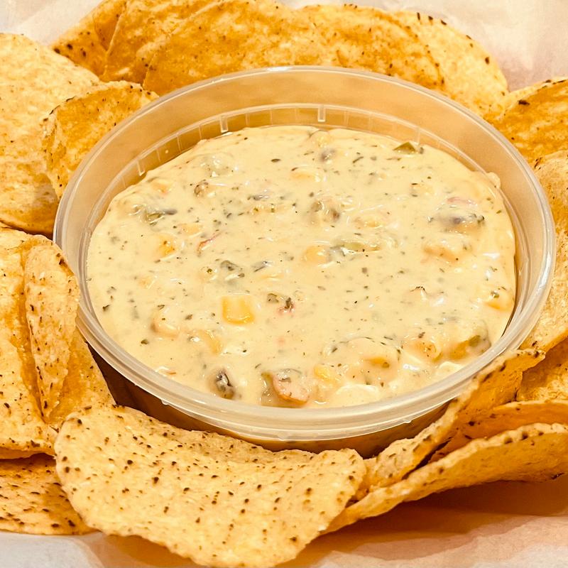 Mexican Street Corn Dip with Tortilla Chips photo