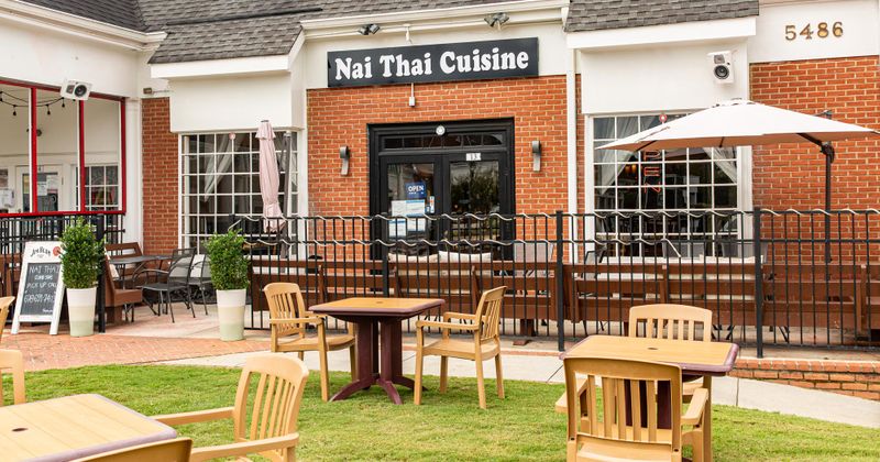 the front of the restaurant from the outside seating area