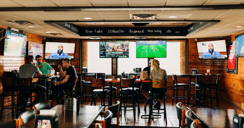 Interior, guests enjoying themselves