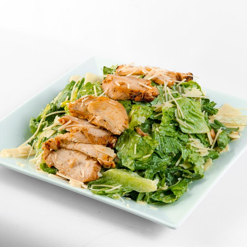 Caesar Salad with Smoked Salmon photo