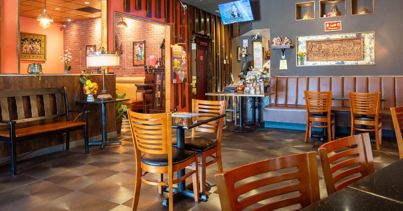 Interior, main seating area, different angle