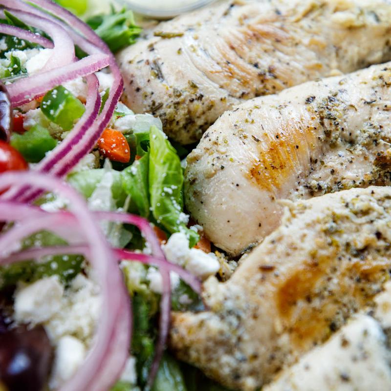 Open Chicken Souvlaki photo