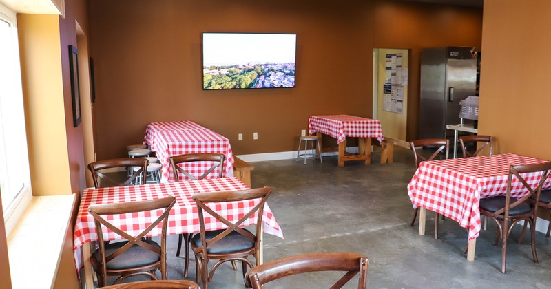 Interior, seating area