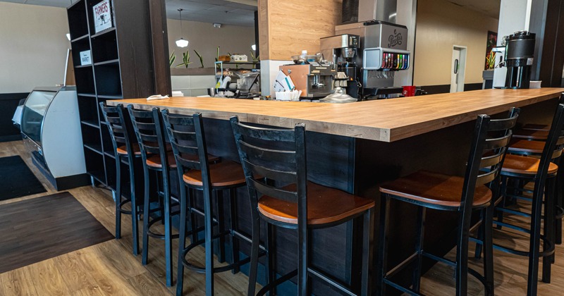 Interior, bar area