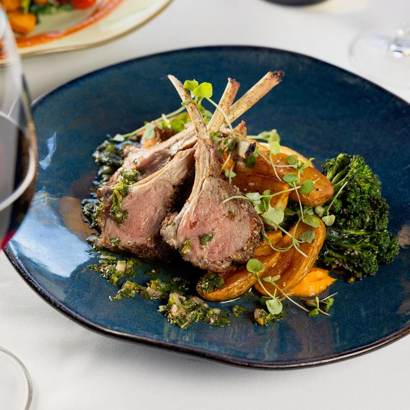 Roasted Lamb Racks photo