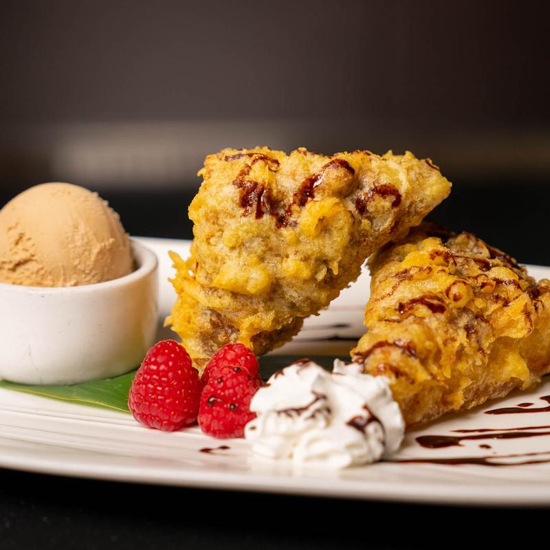 Tempura Fried Coffee Cake photo