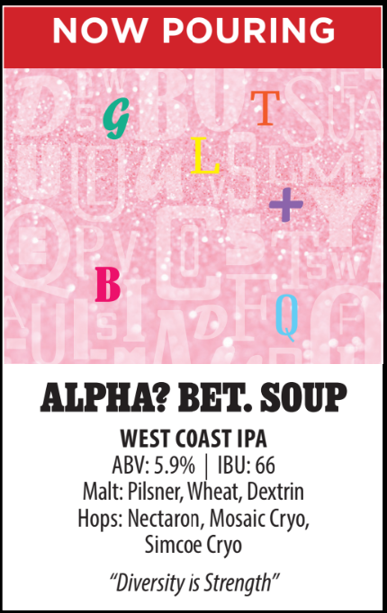 Alpha? Bet.  Soup photo