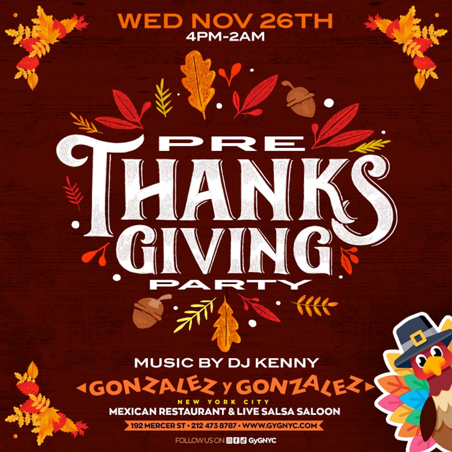 PRE-THANKSGVING PARTY event photo