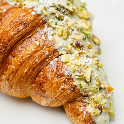 Pistachio croissant.