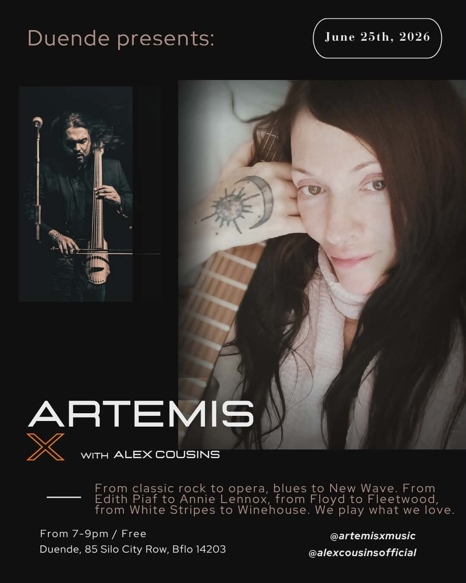 Artemis with Alex Cousins event photo