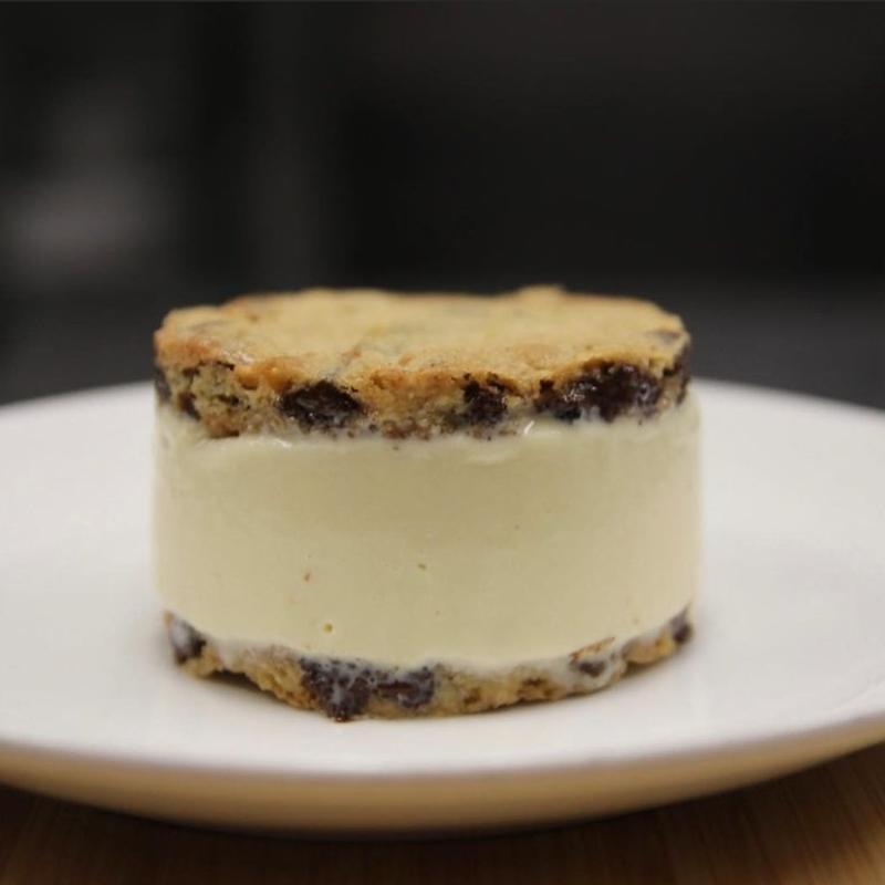 Chocolate Chip Cookie Sandwich photo