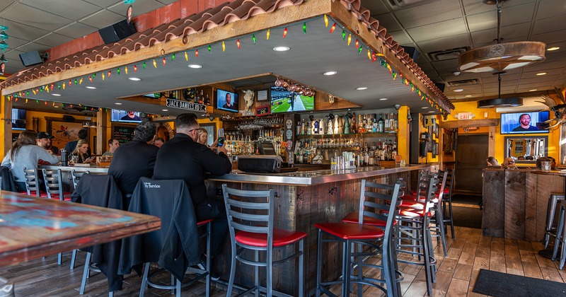 Interior, bar area