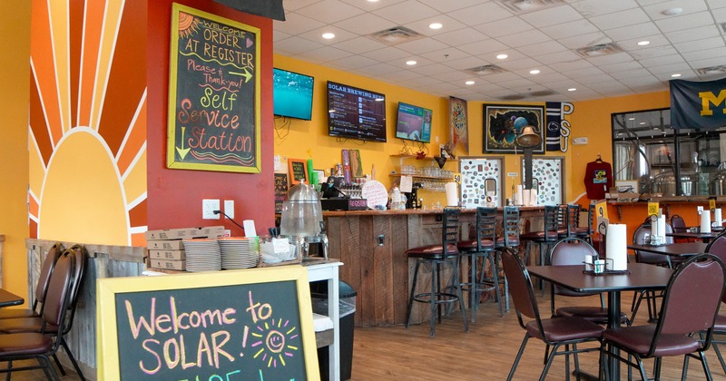 Interior, bar area