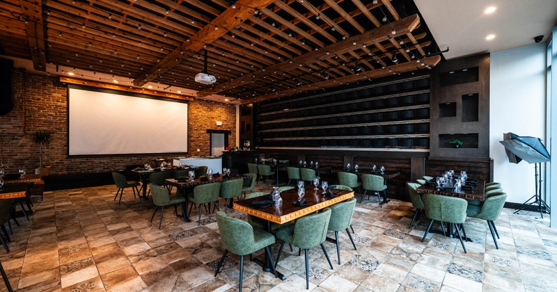 Interior dining area