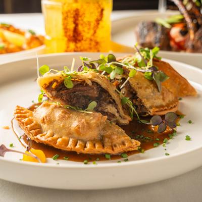 Oxtail empanadas.