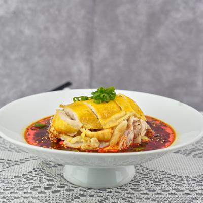 Steamed Chicken W. Sesame In Chili Sauce photo