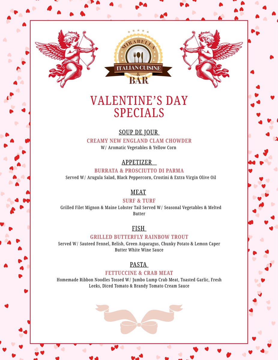 Valentine's Day Specials
