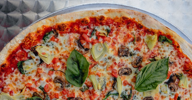 Veggie Deluxe Pizza - Also available for catering