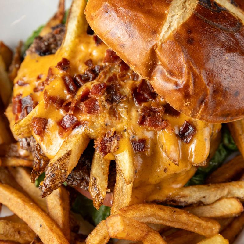 menu item 6 of 10, The Knockout Burger