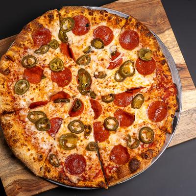 Jalapeno Pepperoni Pizza.