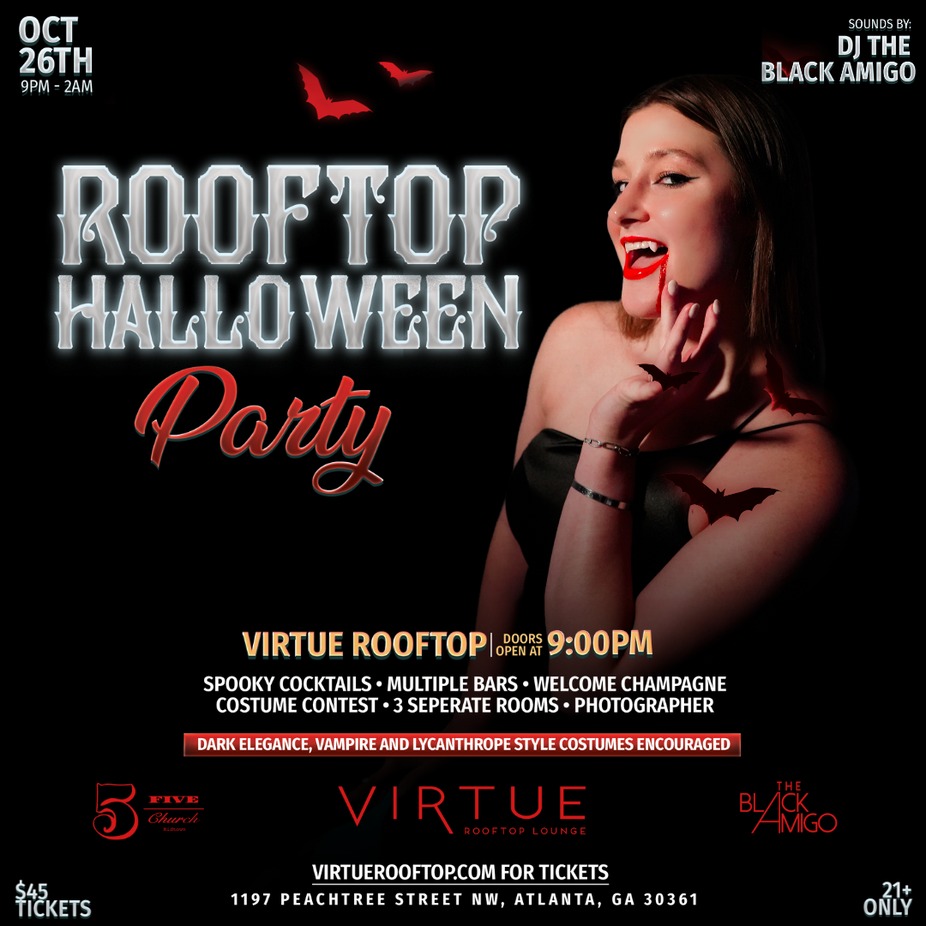 Rooftop Halloween Party event photo