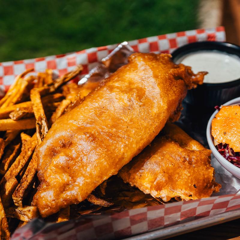 WBC Beer Battered Fish and Chips photo