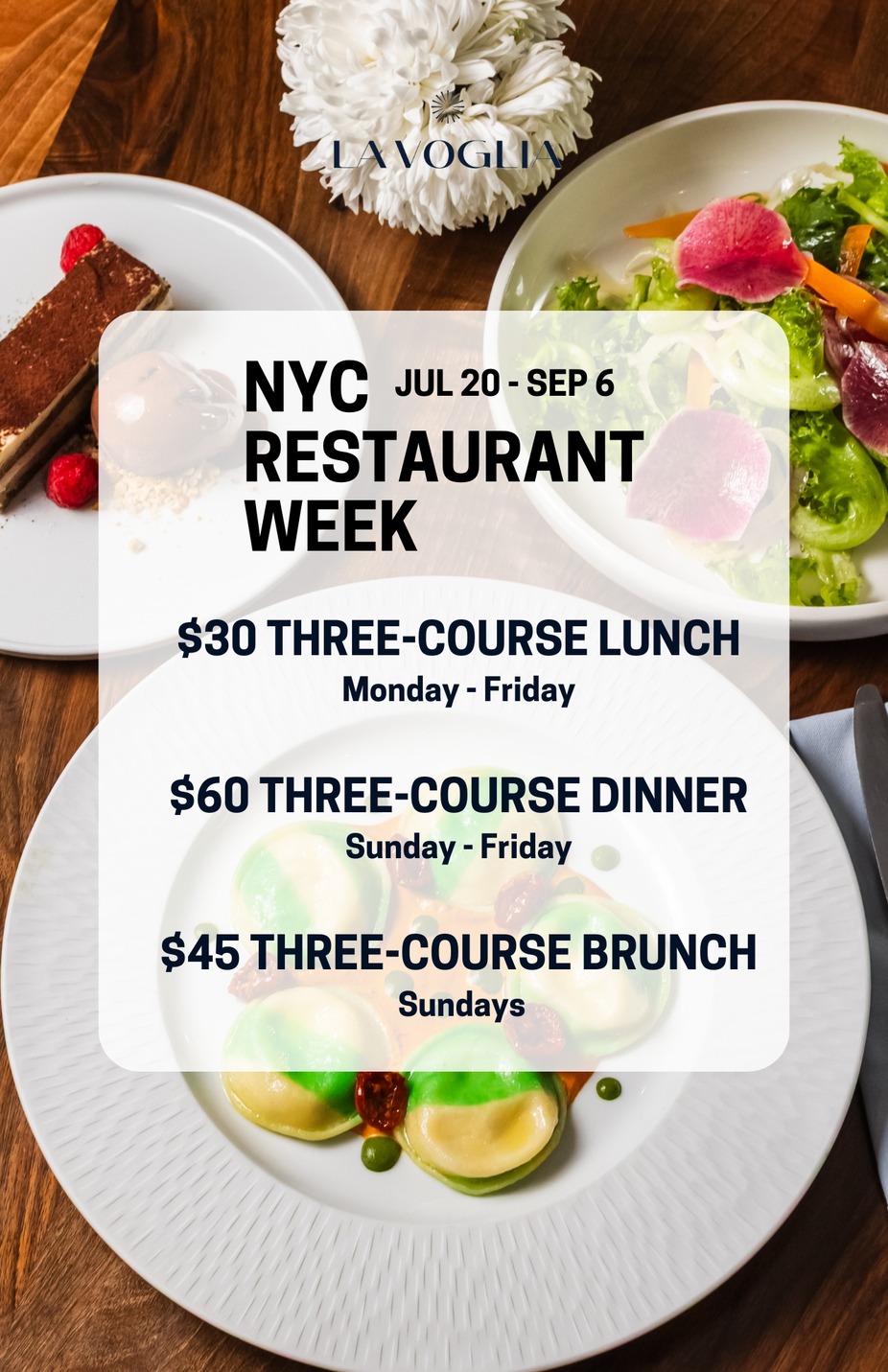 2026 NYC Restaurant Week event photo