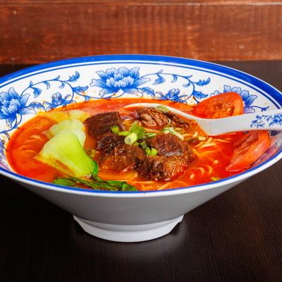 Tomato Sirloin Noodles.