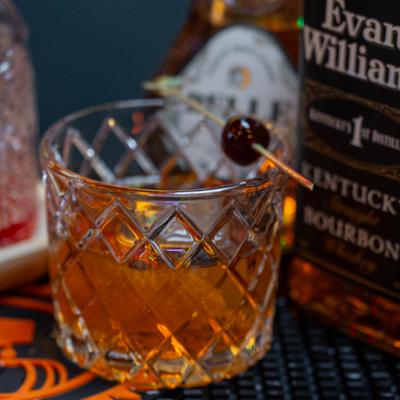 Old Fashioned cocktail.