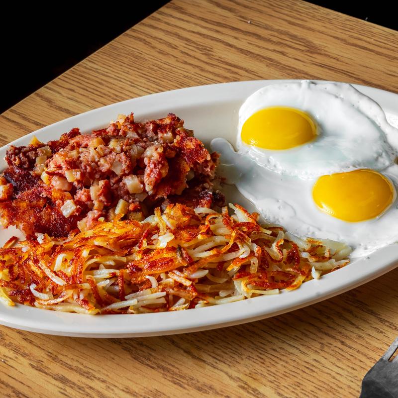 menu item 3 of 21, Corned Beef Hash & 2 Eggs