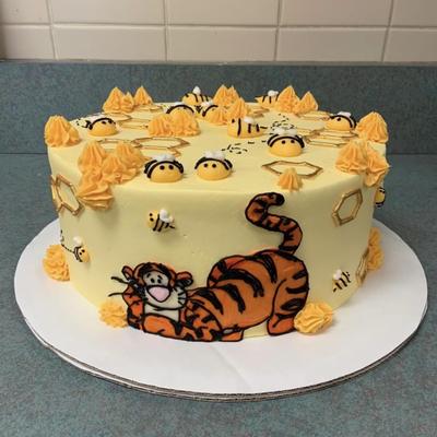 Winnie-the-Pooh Tiger cake decorative cakes