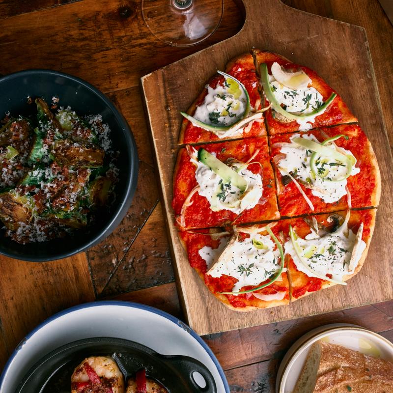 Burrata Flatbread photo