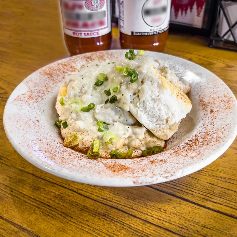 menu item 42 of 92, Bob's Biscuits and Country Gravy