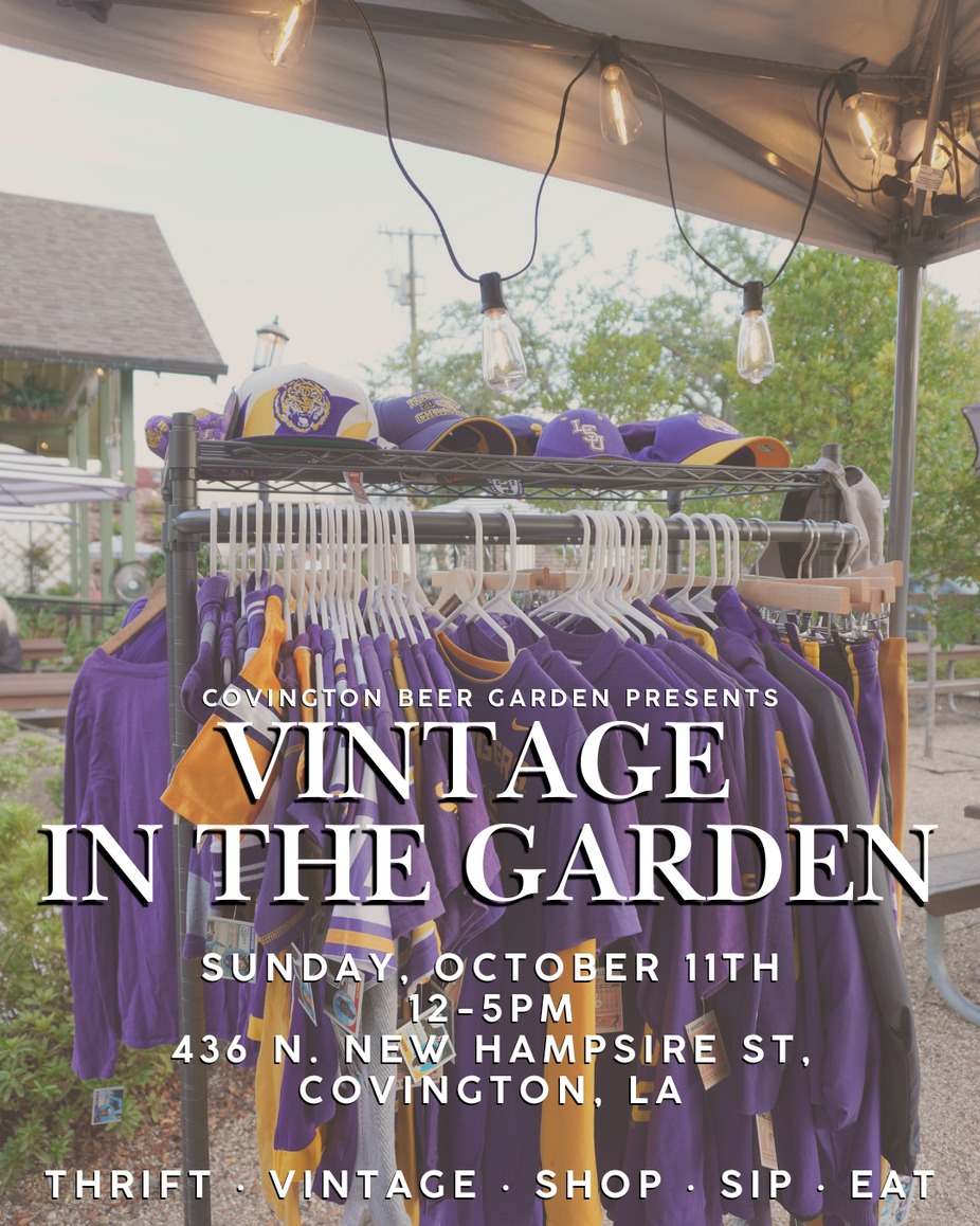 Vintage in the Garden event photo