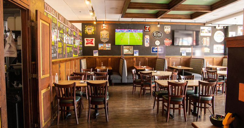 Interior, main dining area