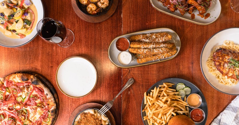 Various food on the table