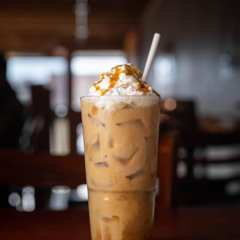 Dulce de Leche Latte photo