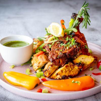 Tandoori Mixed Grill.