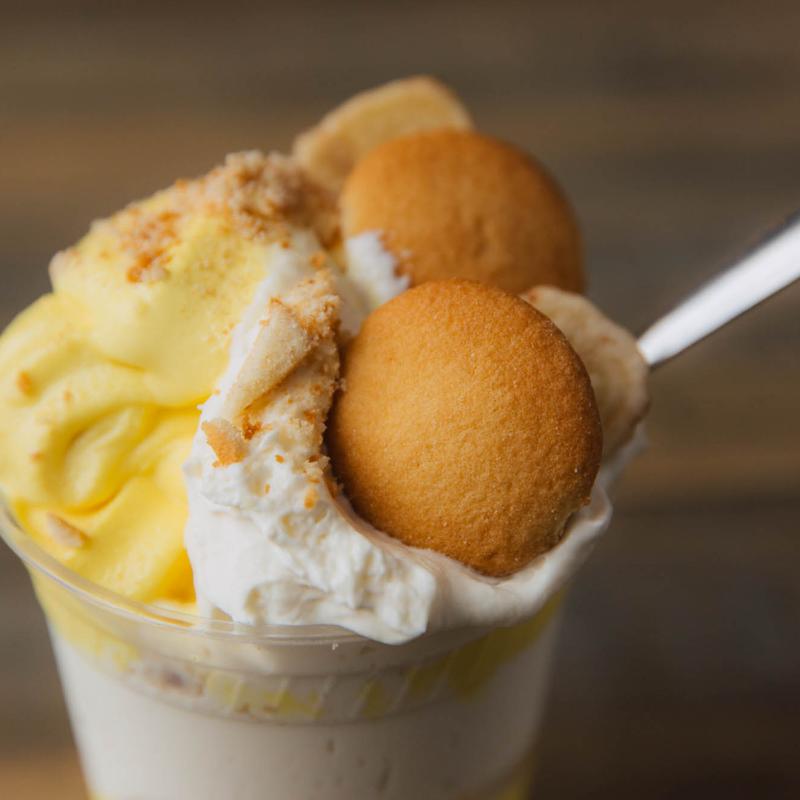 Banana Pudding Sweet Corn Soft Serve photo