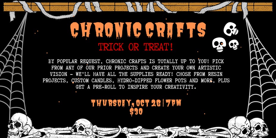 Chronic Crafts - Trick or Treat event photo