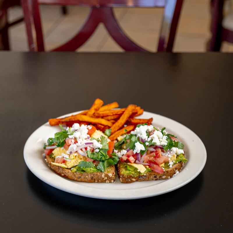 menu item 5 of 7, Feta's Avocado Toast on Multigrain