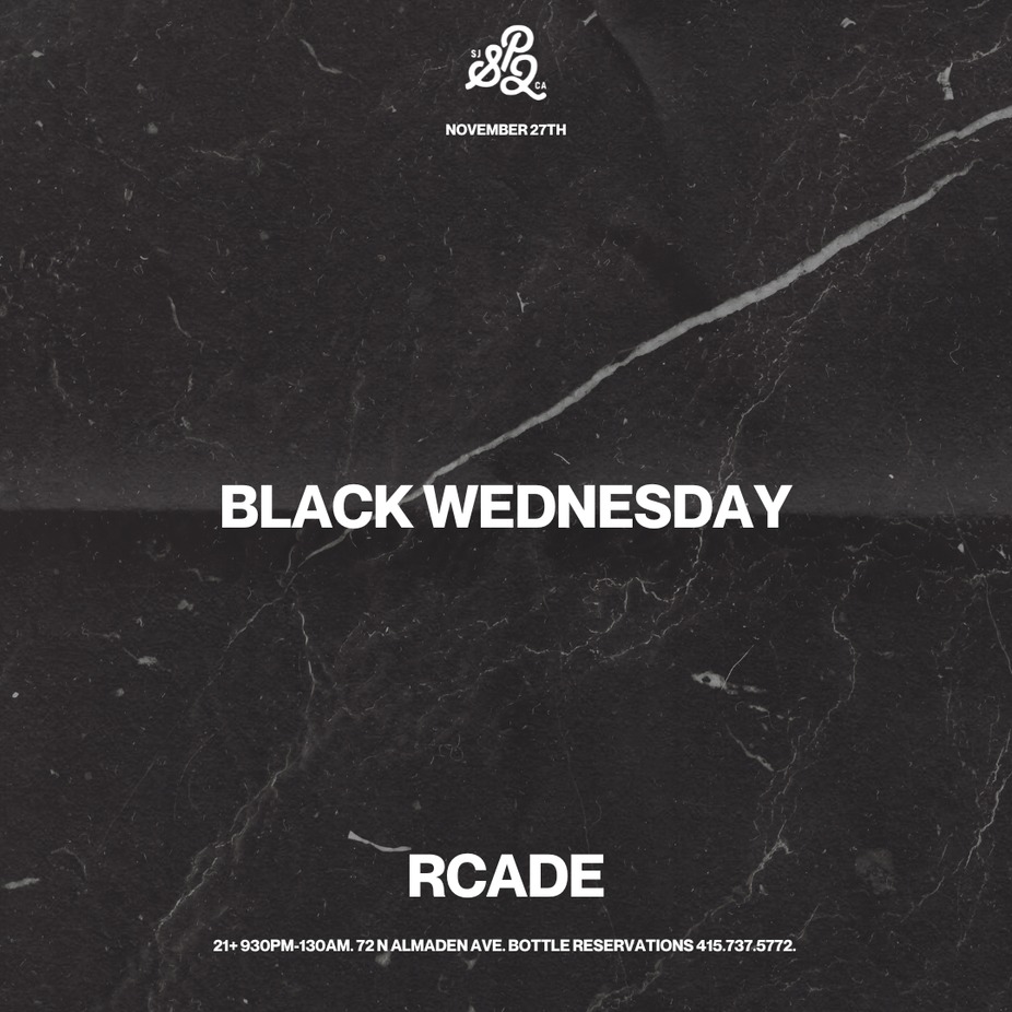 Black Wednesday event photo