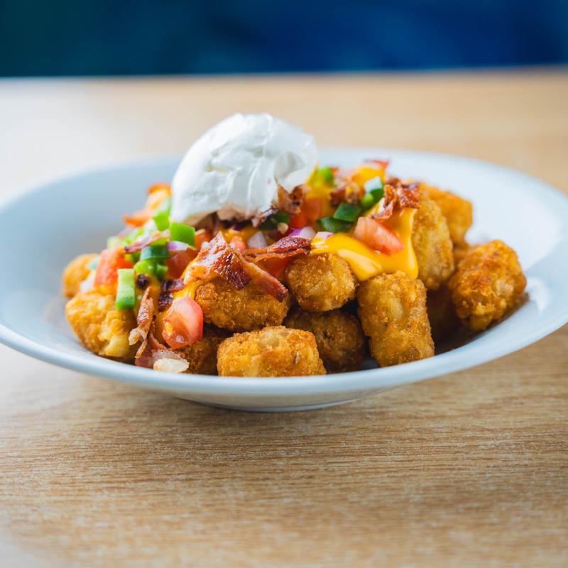 menu item 6 of 8, Loaded Tater Tots
