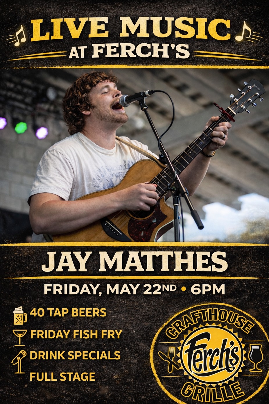 Live Music - Jay Matthes event photo