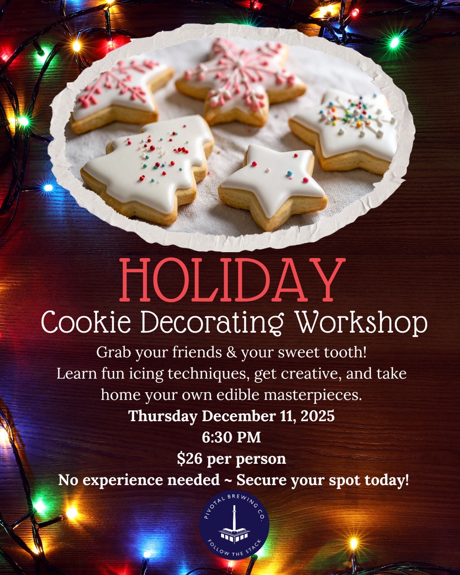 Holiday Cookie Decorating Workshop event photo