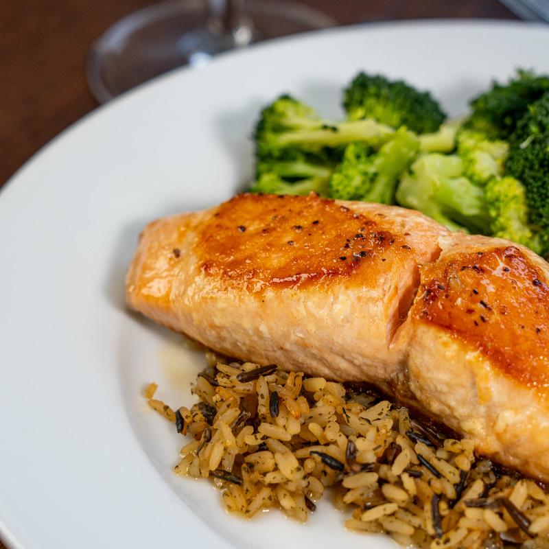 menu item 11 of 12, Pan-Seared Salmon