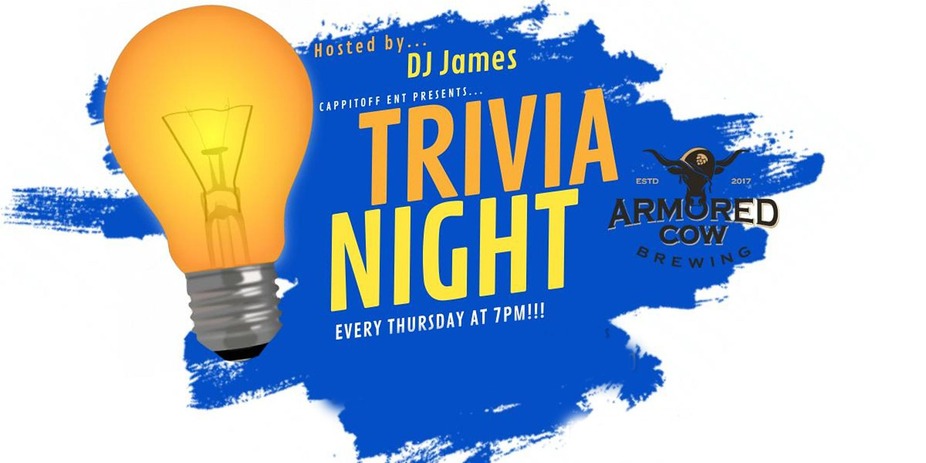 Thursday Trivia at Armored Cow Brewing Co event photo