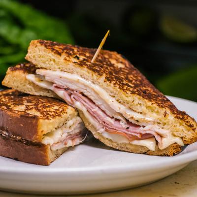 Reuben melt sandwich