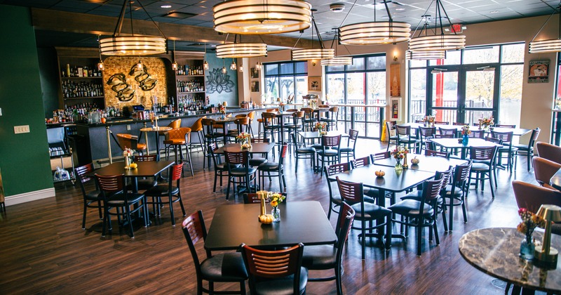 Interior, seating area